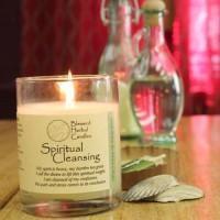 Spiritual Cleansing Glass Candle